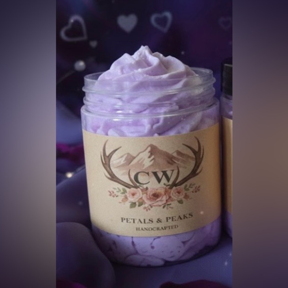 VELVET LASSO WHIPPED SOAP HANDCRAFTED BY CRISTIN 💜
